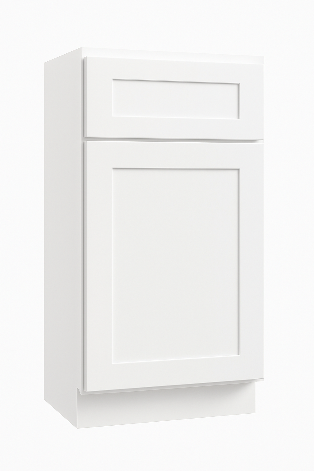 White shaker Base Solid Plywood cabinet