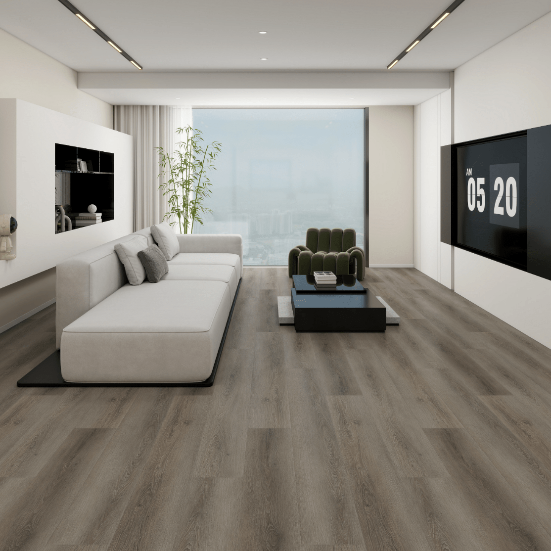 MONTCLAIR Barry Oak 22 MIL Waterproof Click Lock Luxury Vinyl Plank Flooring (19.02 sq. ft./case) Barry oak