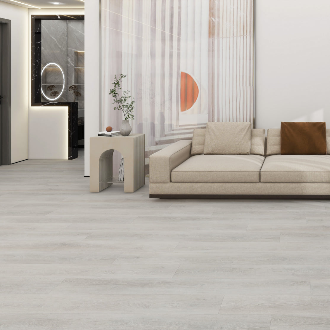 MONTCLAIR Rivawood Oak 22 MIL Waterproof Click Lock Luxury Vinyl Plank Flooring (19.02 sq. ft./case) Riva