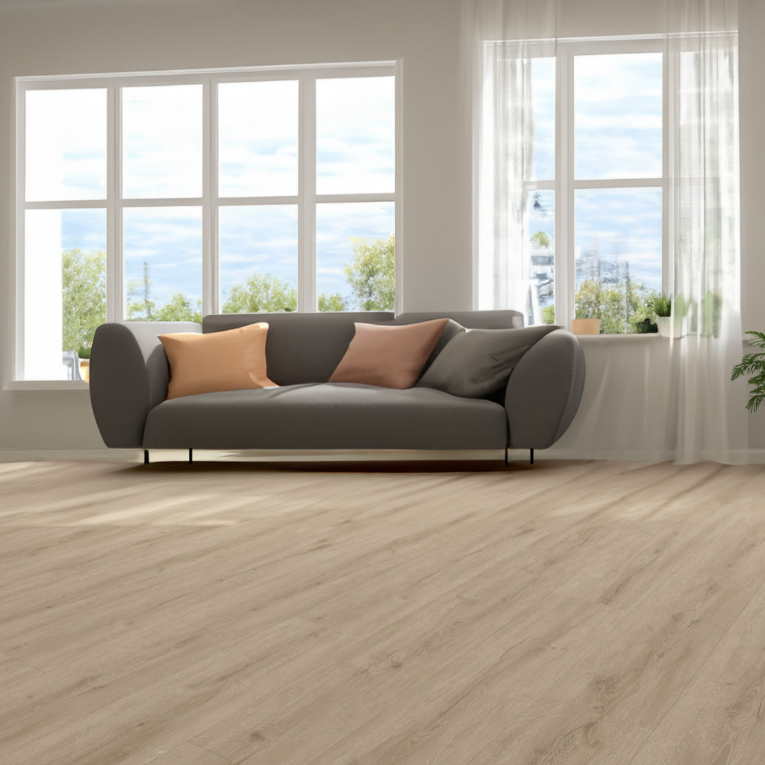 MONTCLAIR Palermo Valley Oak 22 MIL Waterproof Click Lock Luxury Vinyl Plank Flooring (19.02 sq. ft./case) Palermo