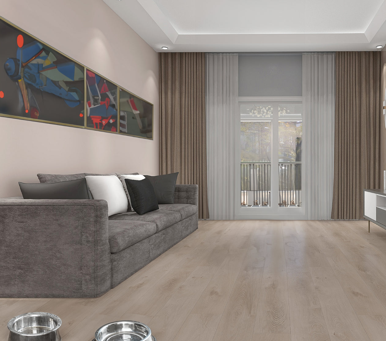 MONTCLAIR Woodbury Oak 22 MIL Waterproof Click Lock Luxury Vinyl Plank Flooring (19.02 sq. ft./case) Woodbury Oak by
