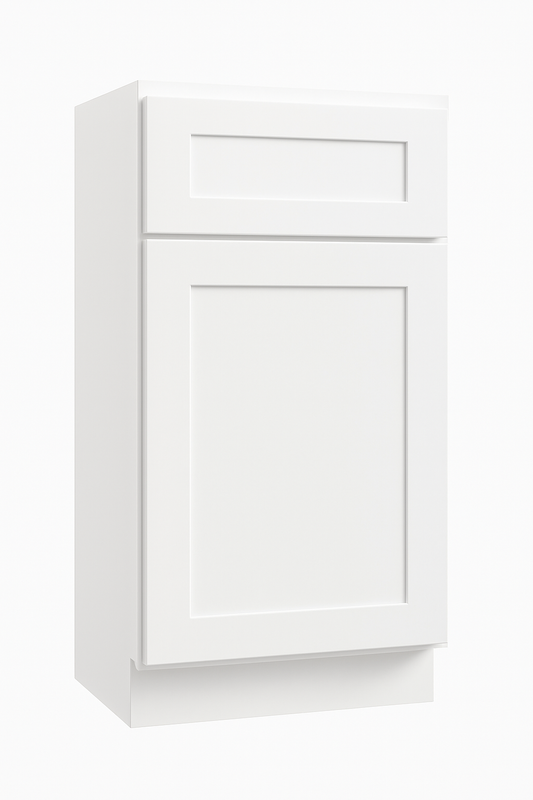 White shaker Base Solid Plywood cabinet